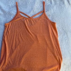 orange tank-top great for summer!